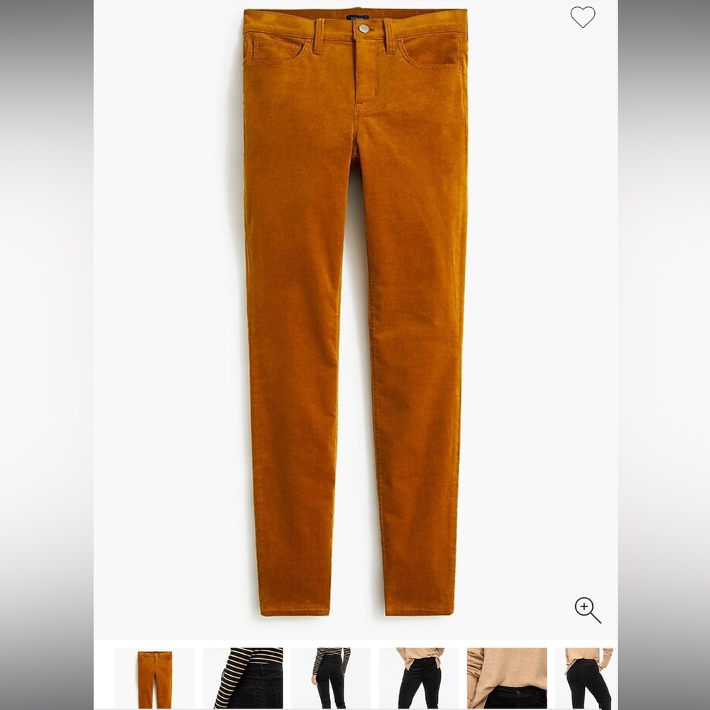 J. Crew Women's Corduroy Boyfriend Straight Leg Pants